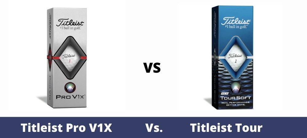 titleist tour soft vs pro v1x