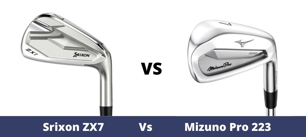Srixon ZX7 Vs. Mizuno Pro 223 Irons Comparison Overview - The 