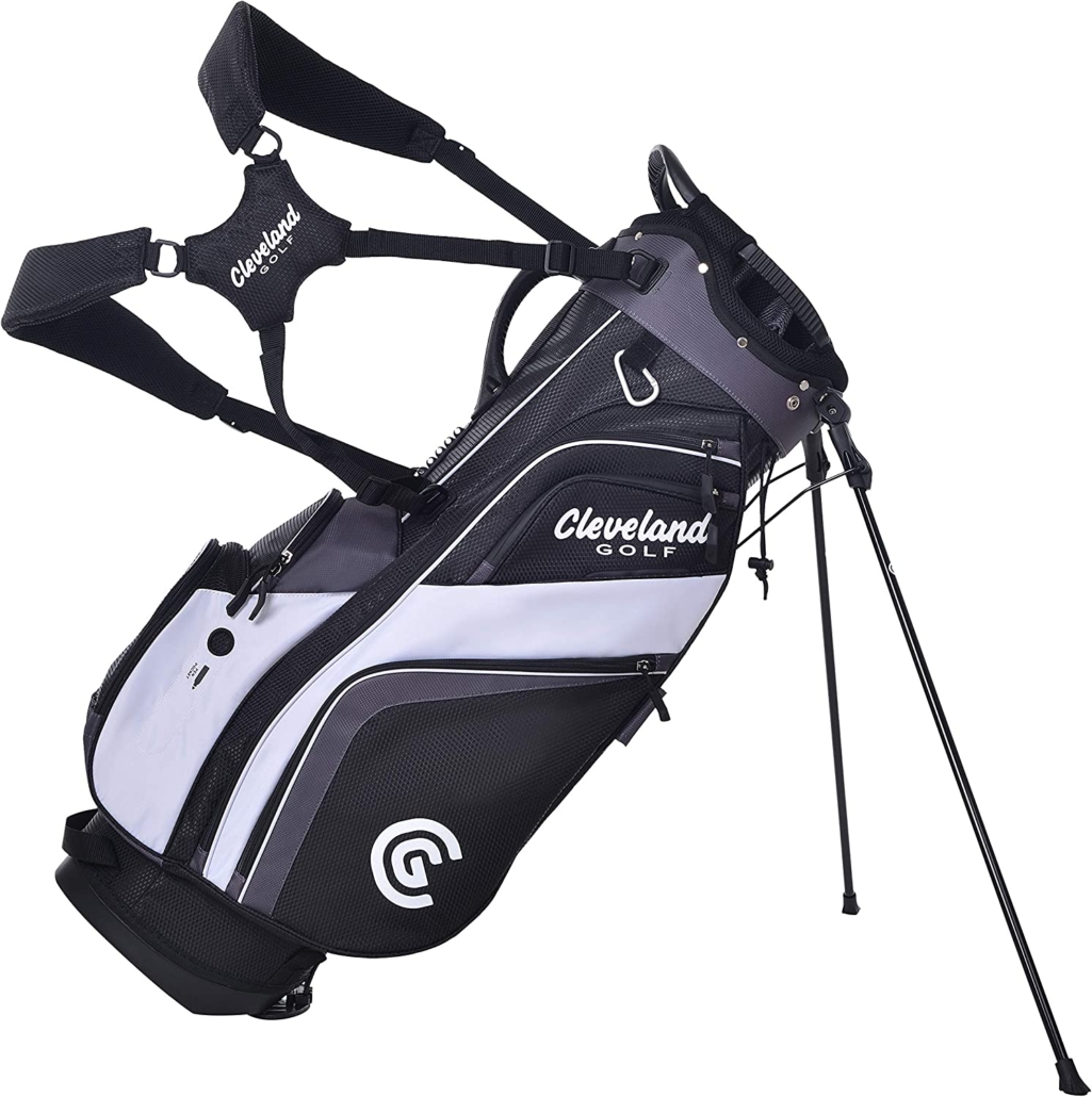 Tangkula 14-way Top Divider Golf Bag With Stand Lightweight Golf
