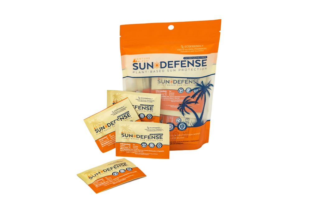 Sun Defense Sunscreen Wipes