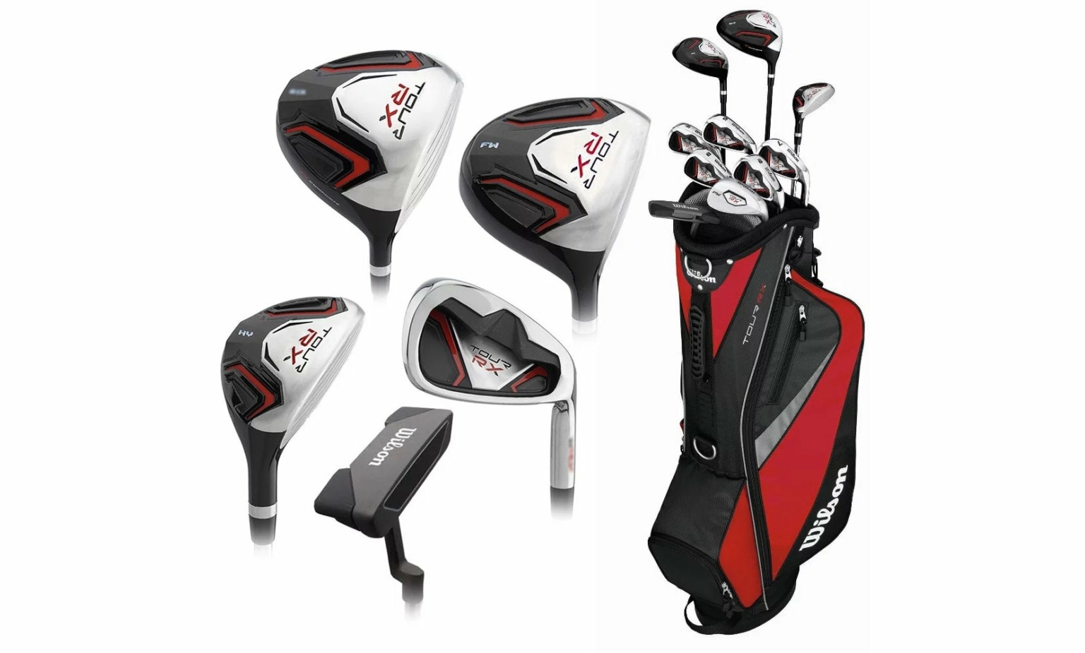 wilson tour rx golf package set review